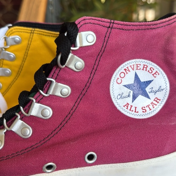 Converse Chuck Taylor All-Star platform high-Top multicolored 9 1/2 - Picture 15 of 15